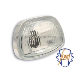 Optique + Cerclage Chromé SIEM Vespa 125 GT Ligne Carrée/ 125 Sprint /180 SS